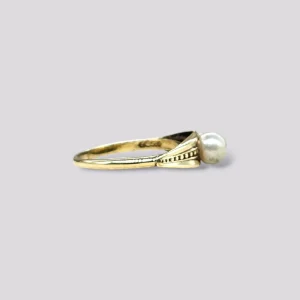 HELLMAN VINTAGE RING MED KULTUR PERLE