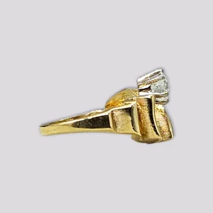 HELLMAN VINTAGE RING MED BRILLIANT