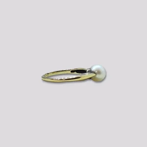 HELLMAN VINTAGE RING MED 7MM PERLE
