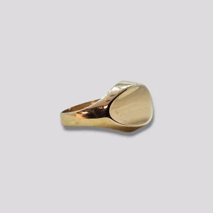 HELLMAN VINTAGE RING MED POLERT TOPP