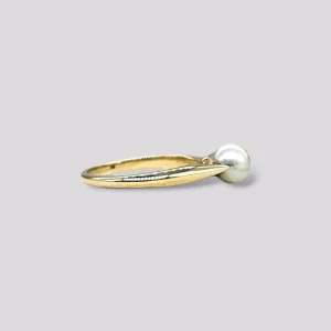 HELLMAN VINTAGE RING MED KULTUR PERLE