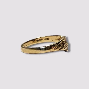 HELLMAN VINTAGE RING MED DIA FINSK DESIGN