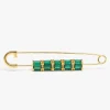 IZABEL DISPLAY BROSJE COLORFUL GREEN
