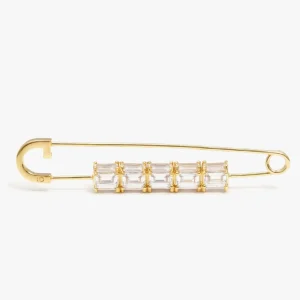 IZABEL DISPLAY BROSJE COLORFUL GREEN WHITE