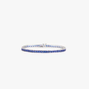 IZABEL DISPLAY TENNIS ARMBÅND SQUARE BLUE