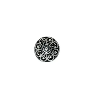 KNAPP 14MM OKSIDERT