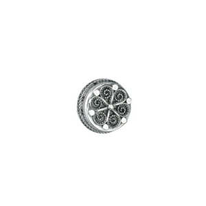 KNAPP 18MM OKSIDERT