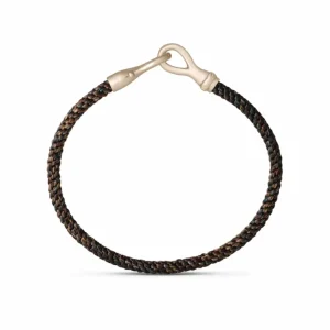 OLE LYNGGAARD ARMBÅND LIFE HERRE MAROON HVITTGULL