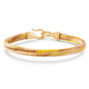 OLE LYNGGAARD ARMBÅND LIFE 6MM GULTGULL