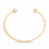 OLE LYNGGAARD ARMRING NATURE MED PAVÉ