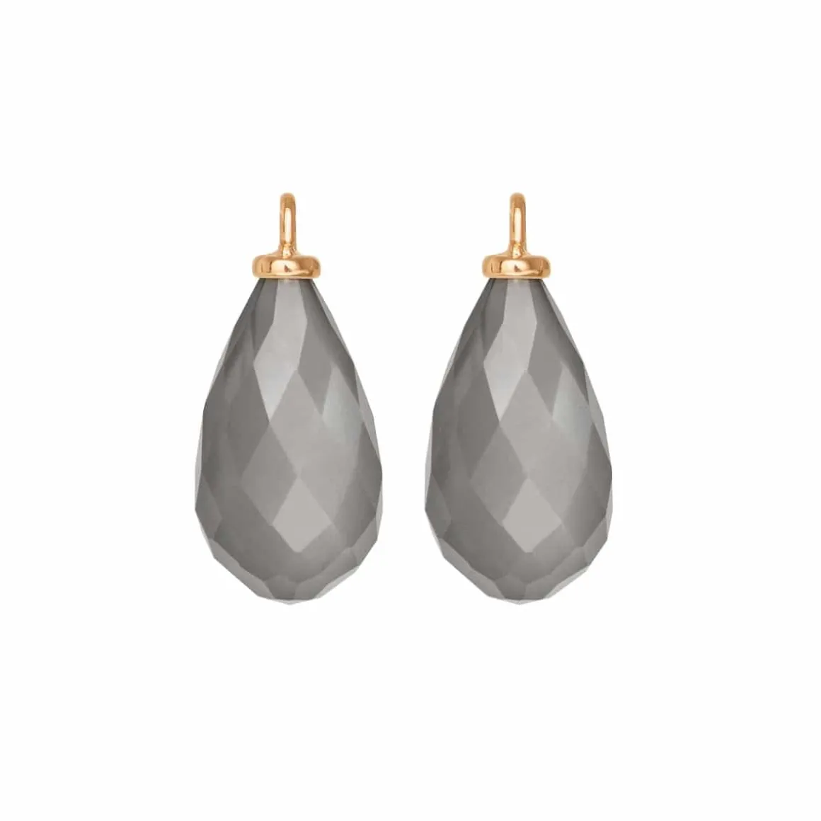 ole_lynggaard_faceted_dro_0-3.webp OLE LYNGGAARD FACETED DROPS VEDHENG TIL ØREPYNT GRÅ MÅNESTEN