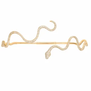 OLE LYNGGAARD HALSRING SNAKES SPECIAL PIECE PAVÉ