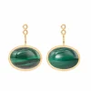 OLE LYNGGAARD LOTUS VEDHENG STOR TIL ØREPYNT MALAKITT
