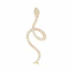 OLE LYNGGAARD ØREDOBBER SNAKES PAVÉ