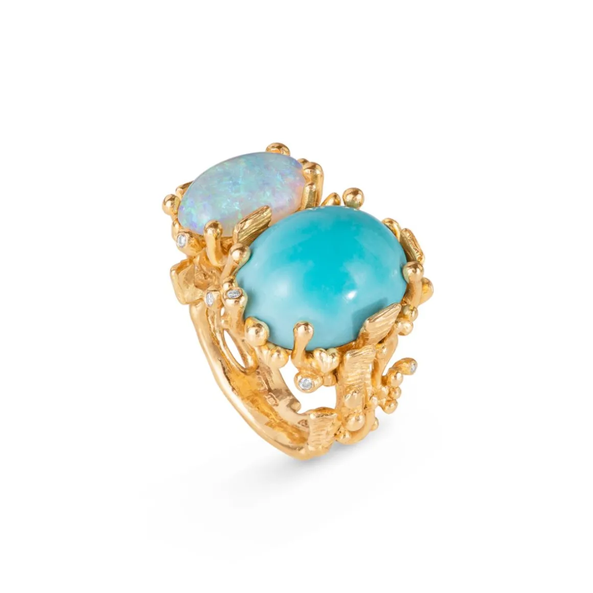 ole_lynggaard_ring_boho_d_0-2.webp OLE LYNGGAARD RING BOHO DOBBEL TURQUOISE OG OPAL