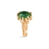 OLE LYNGGAARD RING BOHO MEDIUM TURMALIN