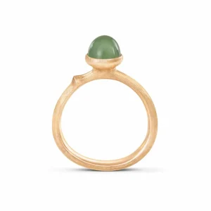 OLE LYNGGAARD RING LOTUS MINI SERPENTINE