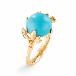 OLE LYNGGAARD RING WINTER FROST SPECIAL PIECE TURQUOISE
