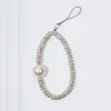 PEARL OCTOPUSS.Y DIAMOND SNAKE PHONE CHAIN
