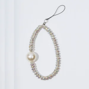 PEARL OCTOPUSS.Y DIAMOND SNAKE PHONE CHAIN