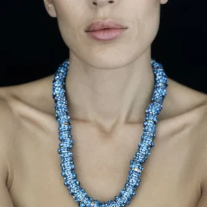 PEARL OCTOPUSS.Y KNOT CHOCKER SAPPHIRE