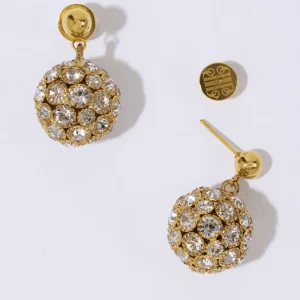 PEARL OCTOPUSS.Y ØREDOBBER CRYSTAL SPHERES
