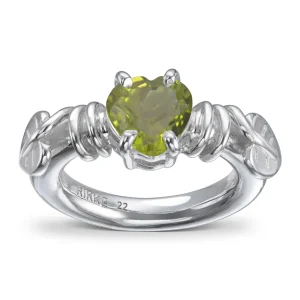 RIKKE HARSHEIM BLADRING PERIDOTT