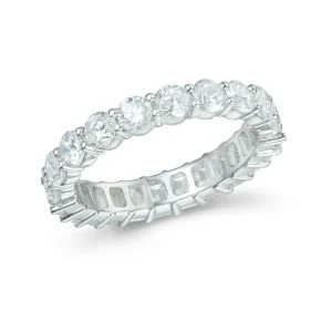 RING HELLMAN ETERNITY HALPH AND HALP BRILLIANT OG SMARAGD 3,42CT