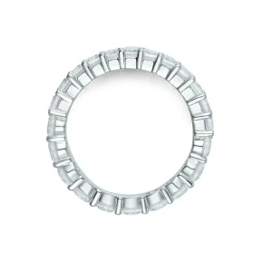 RING HELLMAN ETERNITY HALPH AND HALP BRILLIANT OG SMARAGD 3,42CT
