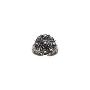 RING OKSIDERT SØLV