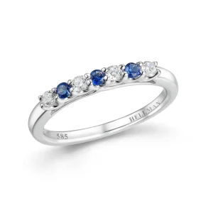 RING SAFIRER & DIAMANTER
