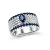 RING SAPPHIRE DREAM WHIT DIAMONDS