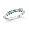 RING SMARAGDER & DIAMANTER