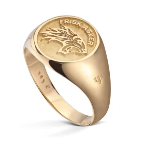 SIGNET RING FRISK ASKER GULTGULL