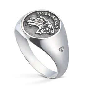 SIGNET RING FRISK ASKER SØLV