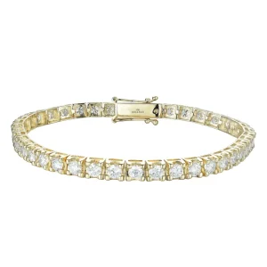 TENNISARMBÅND GULTGULL 5,11CT