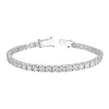 TENNISARMBÅND HVITTGULL 5,02CT