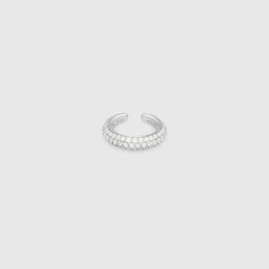 TOM WOOD EAR CUFF SLIM ZIRKONIA