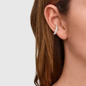 TOM WOOD EAR CUFF SLIM ZIRKONIA FORGYLT