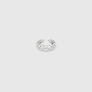 TOM WOOD EAR CUFF THICK ZIRKONIA