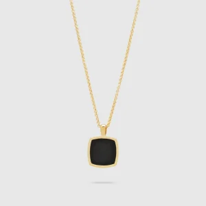 TOM WOOD HALSKJEDE CUSHION BLACK ONYX