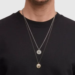 TOM WOOD KJEDE COIN SØLV