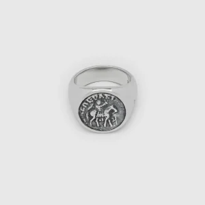 TOM WOOD RING COIN SØLV