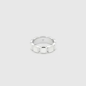 TOM WOOD RING CUSHION BAND WHITE MOP