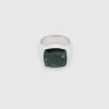 TOM WOOD RING CUSHION GREEN MARBEL