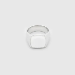 TOM WOOD RING CUSHION WHITE AGAT