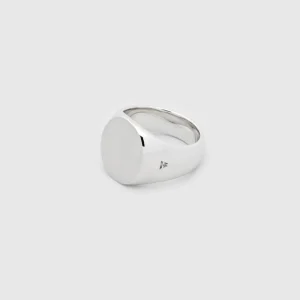 TOM WOOD RING OVAL SATIN